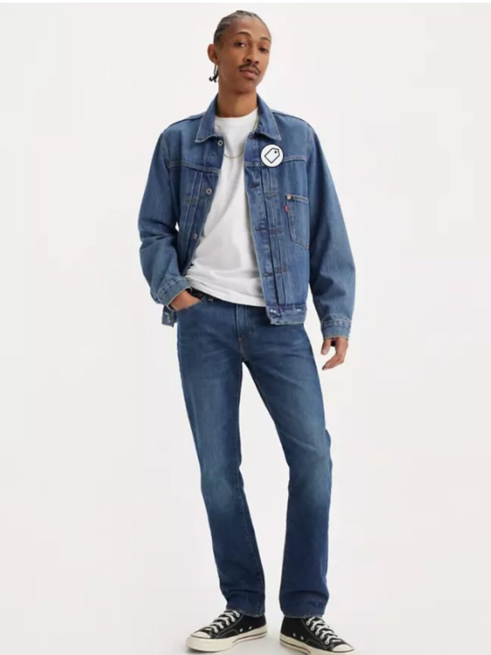 NWT Levi's 511™ Medium Wash Slim Fit Men's Jeans (W34/L29)